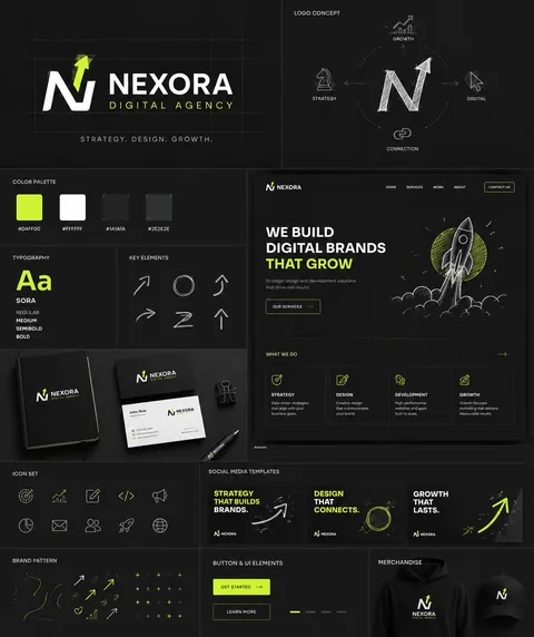 Nexora Brand Identity